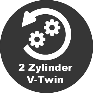 2-Zylinder Motor 2-Zylinder V-Twin Motor - zwei Zylinder EU9