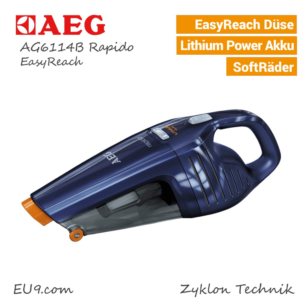 AEG AG6114B Rapido Staubsauger AEG AG6114B Rapido Staubsauger