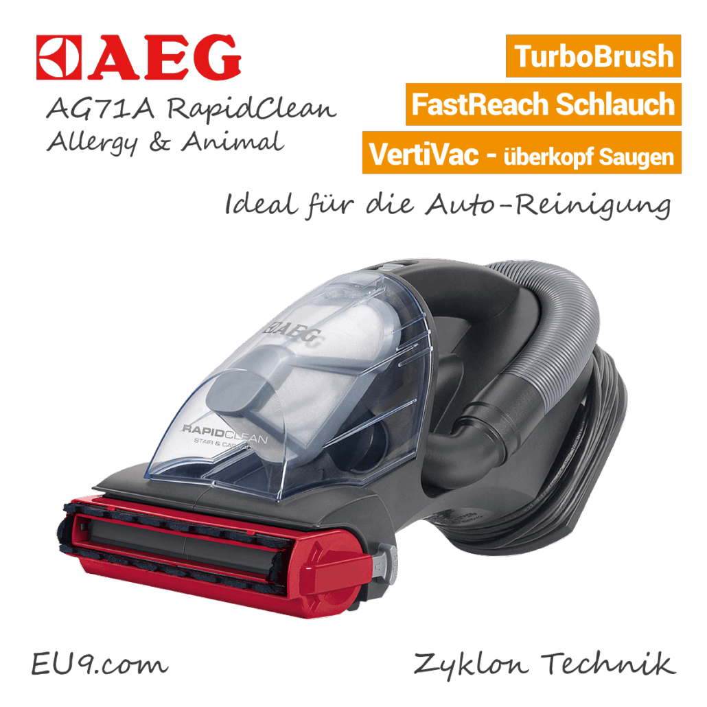 AEG AG71B RapidClean Staubsauger AEG AG71B RapidClean Staubsauger