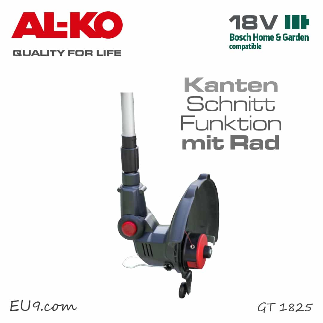 NEU 2025: ALKO GT 1825 | Akku-Trimmer mit Kantenschnitt