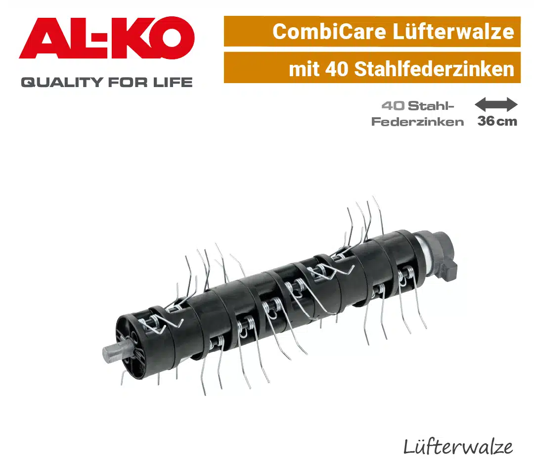 ALKO Lüfterwalze für SF4036 & 36.8 CombiCare ALKO Lüfterwalze Rasenlüfter Vertikutierer SF 4036 36.8 Combi-Care 113621 EU9