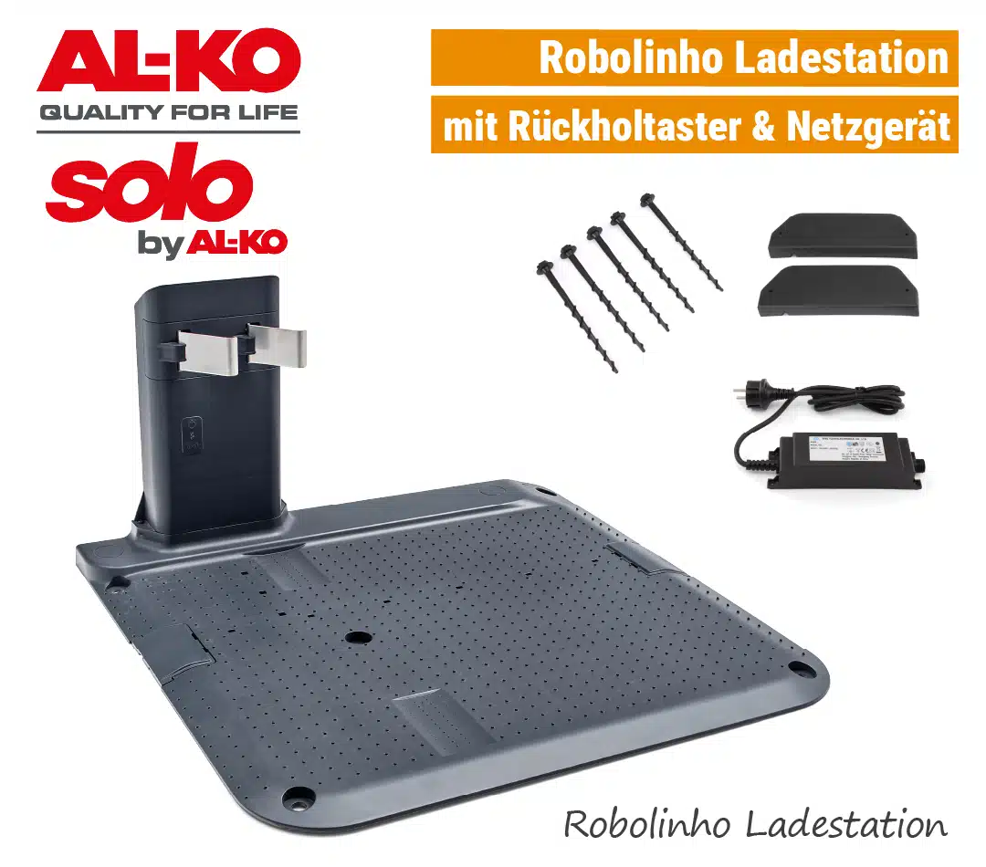 ALKO SOLO Robolinho Ladestation ALKO SOLO Ladestation Basisstation Dockingstation Netzgerät Robolinho EU9