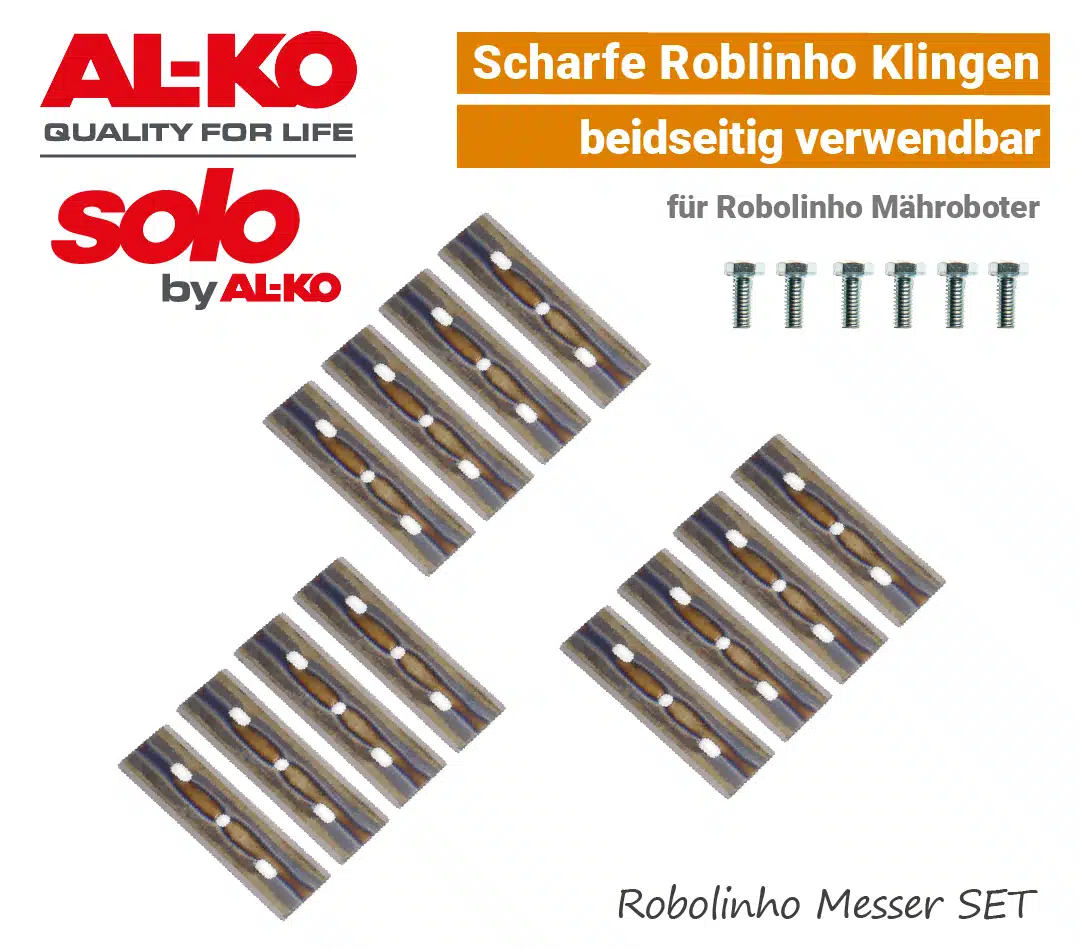 ALKO-SOLO Messer Klingen SET ALKO-SOLO Messer Klingen SET Robolinho Maehroboter GEN III EU9
