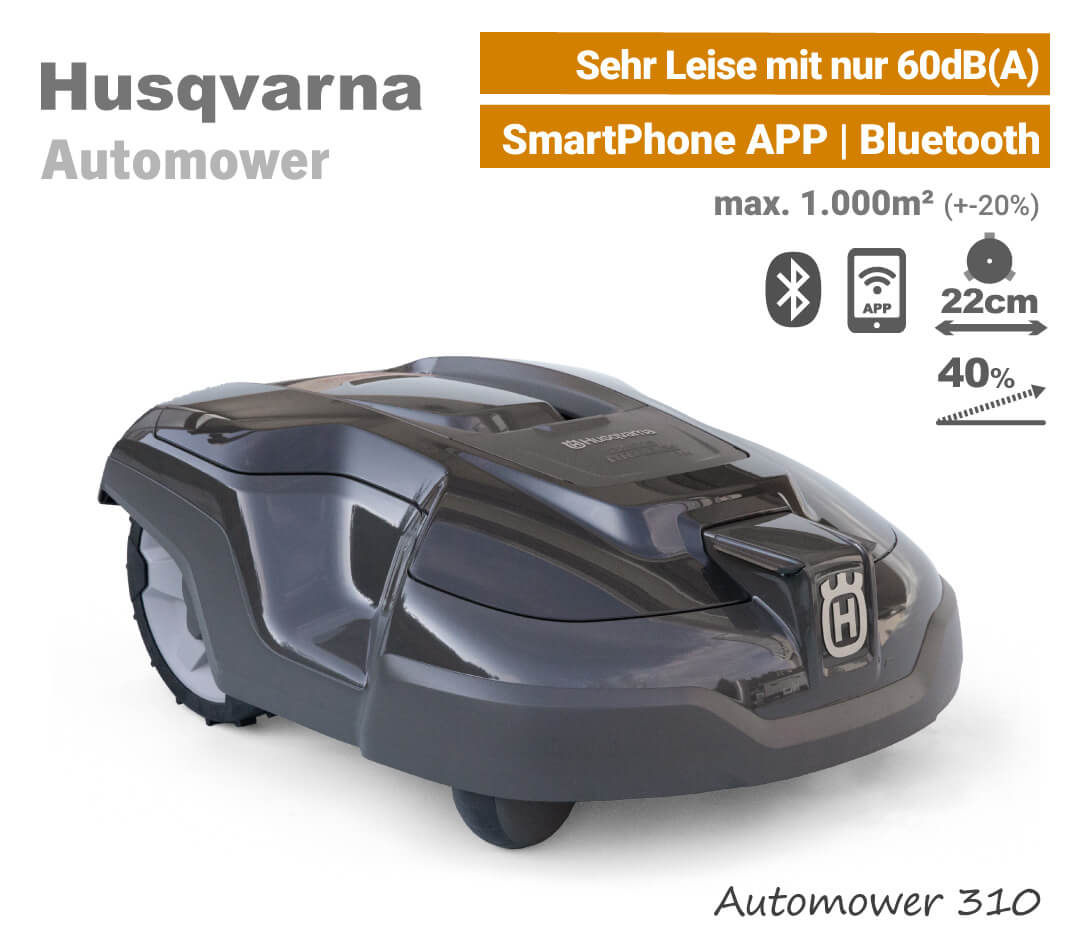 Husqvarna Automower 310 Husqvarna Automower 310 Mähroboter-Rasenroboter EU9