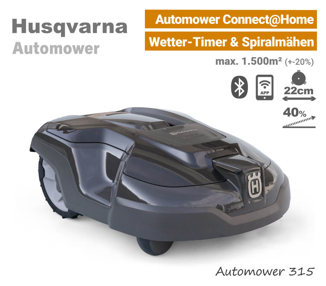 Husqvarna Automower 315 Husqvarna Automower 315 Mähroboter-Rasenroboter EU9
