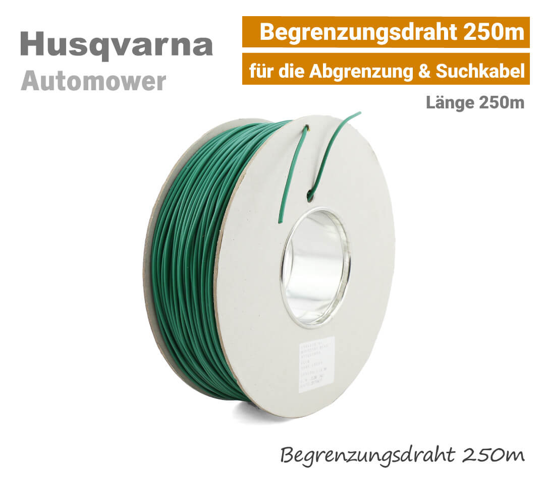 Automower Begrenzungskabel 250m Husqvarna Automower Begrenzungskabel-Begrenzungsdraht 250m EU9