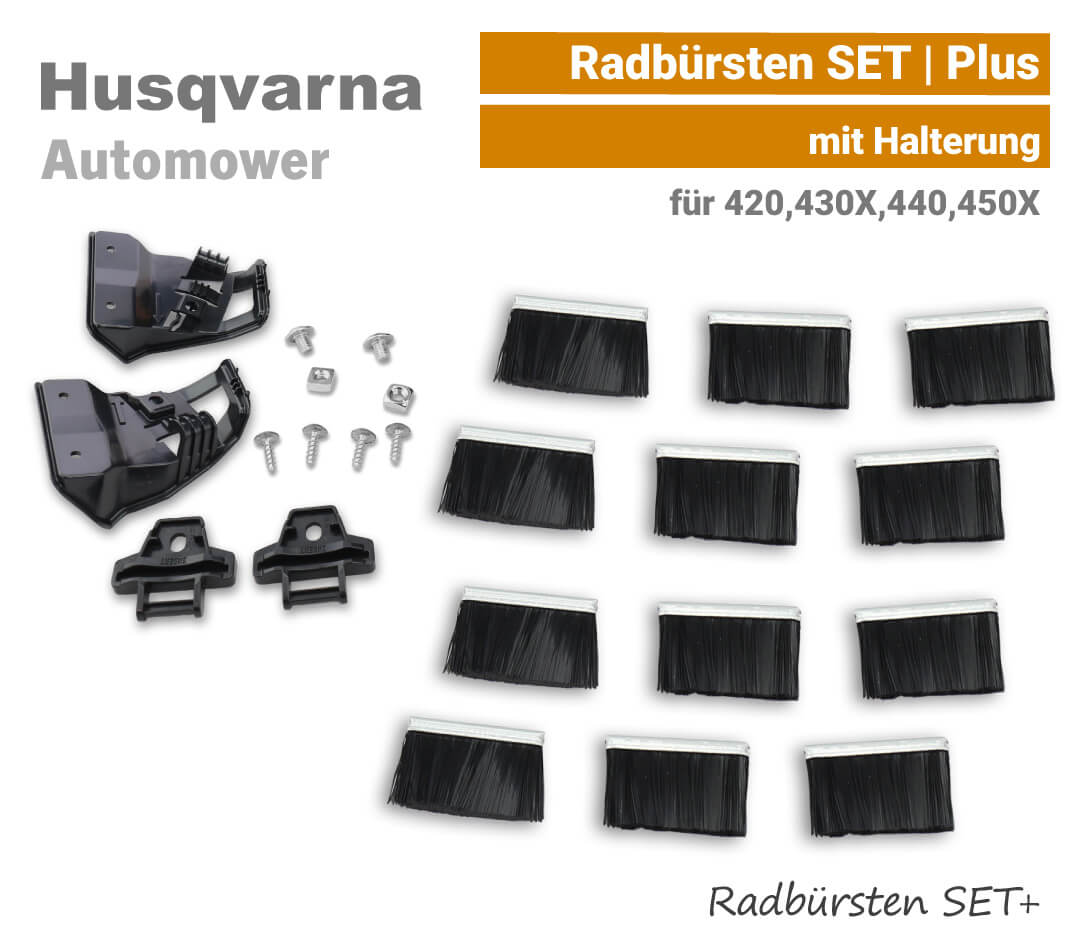 Automower Radbüsten Abstreifer SET 420,430X,440,450X Husqvarna Automower Radbüsten Abstreifer SET 420,430X,440,450X EU9