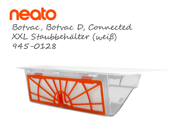 Neato Botvac Connected D XXL Staubbehälter weiss 945-0128 Neato Botvac Connected D XXL Staubbehälter weiss 945-0128