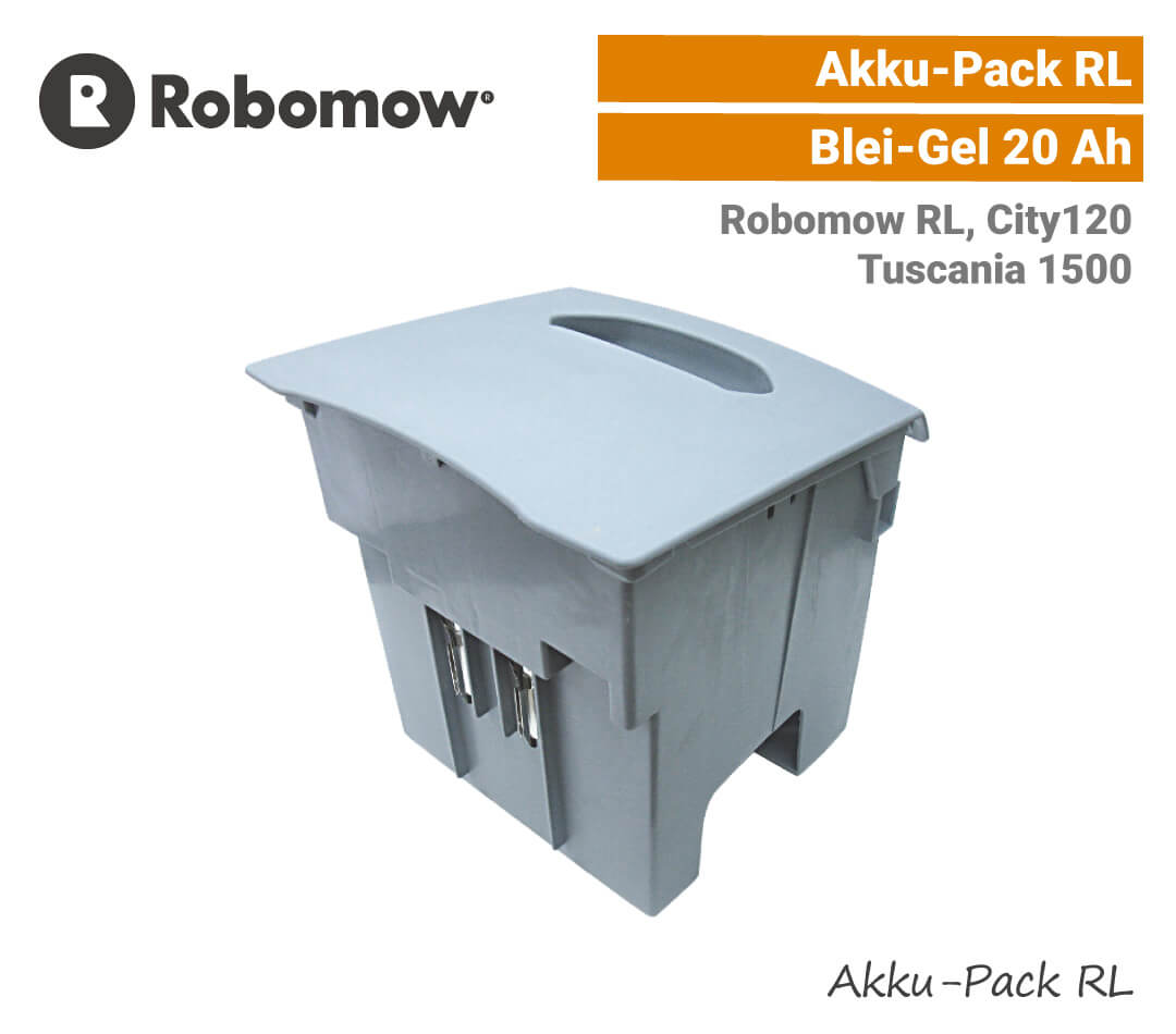 Robomow Akku-Pack RL Robomow Akku-Pack RL mit Batterien 20Ah Akku RL City120 Tuscania 1500 EU9