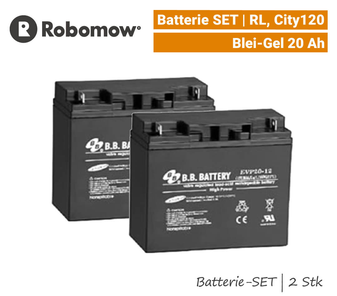 Robomow Batterie 20Ah RL2000 Robomow Batterie 20Ah Akku RL-City120-Tuscania EU9