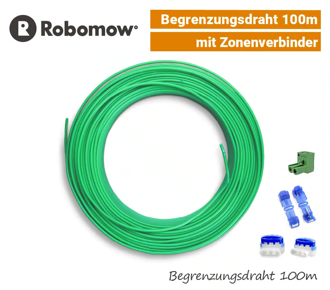 Robomow Begrenzungsdraht 100 m Begrenzungskabel 100m Wolf-Garten Cub Cadet EU9