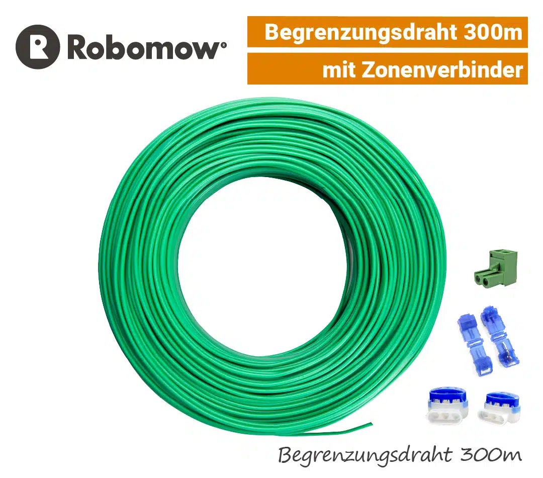 Robomow Begrenzungsdraht 300 m Begrenzungskabel 300m Wolf-Garten Cub Cadet EU9