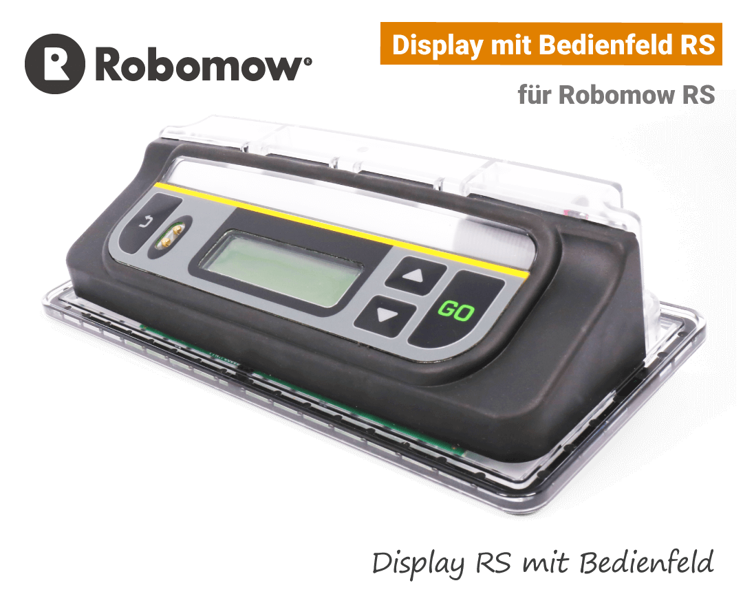 Robomow Display RS Bedienpanel mit Tasten & Regensensor Robomow Display RS Bedienpanel Tasten Regensensor EU9