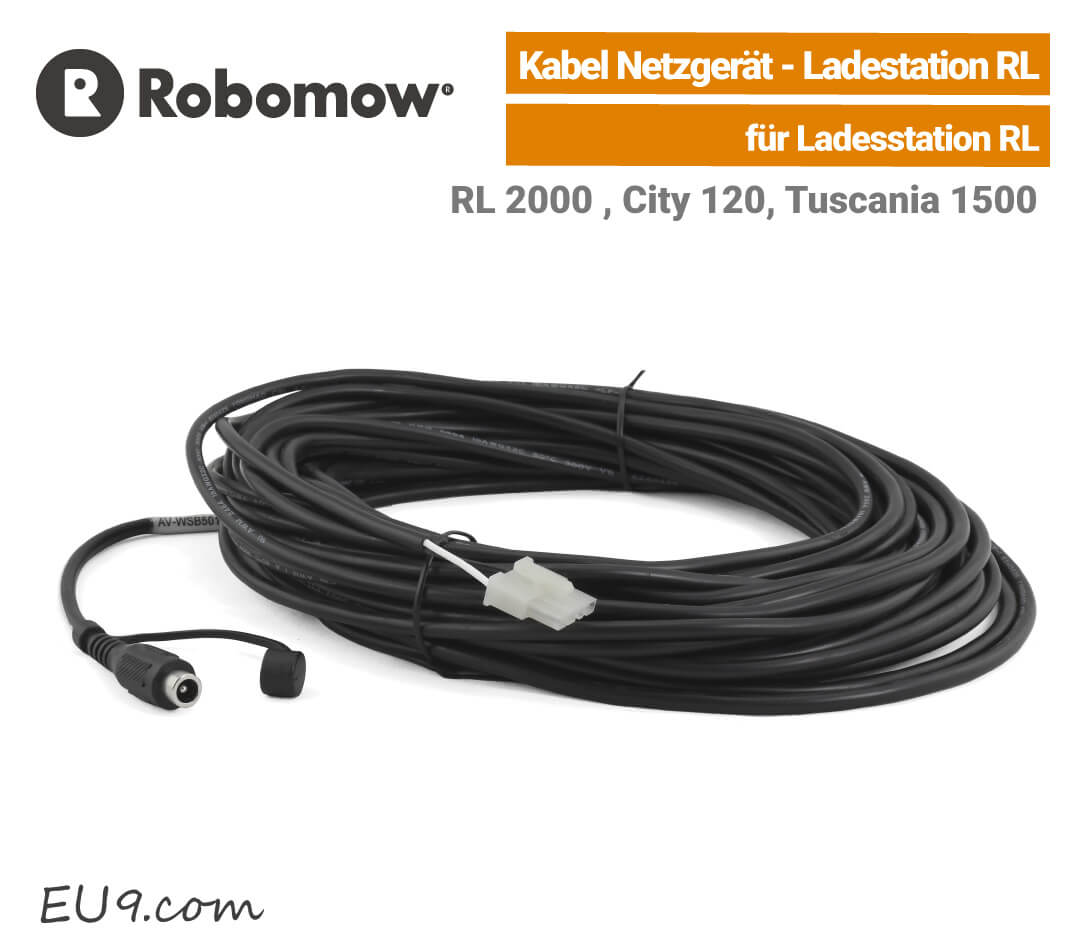 Robomow Kabel RL Netzgerät-Ladestation RL Robomow Kabel RL Netzgerät-Ladestation RL Verlängerungskabel EU9