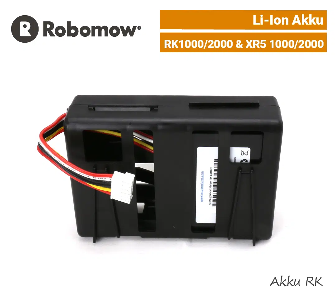 Robomow Akku RK2000 RK1000 & XR5 2000 XR5 1000 Robomow Li-Ion Akku RK 2000 RK 1000 XR5 2000 XR5 1000 4.9 Ah EU9