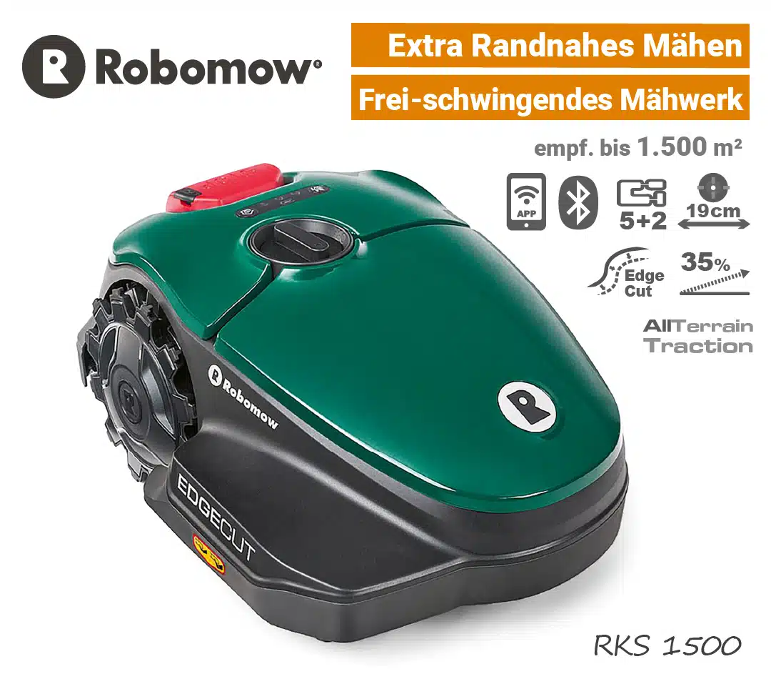 Robomow RKS 1500 Mähroboter Robomow RKS 1500 Mähroboter Rasenroboter RK-S 1500 EU9