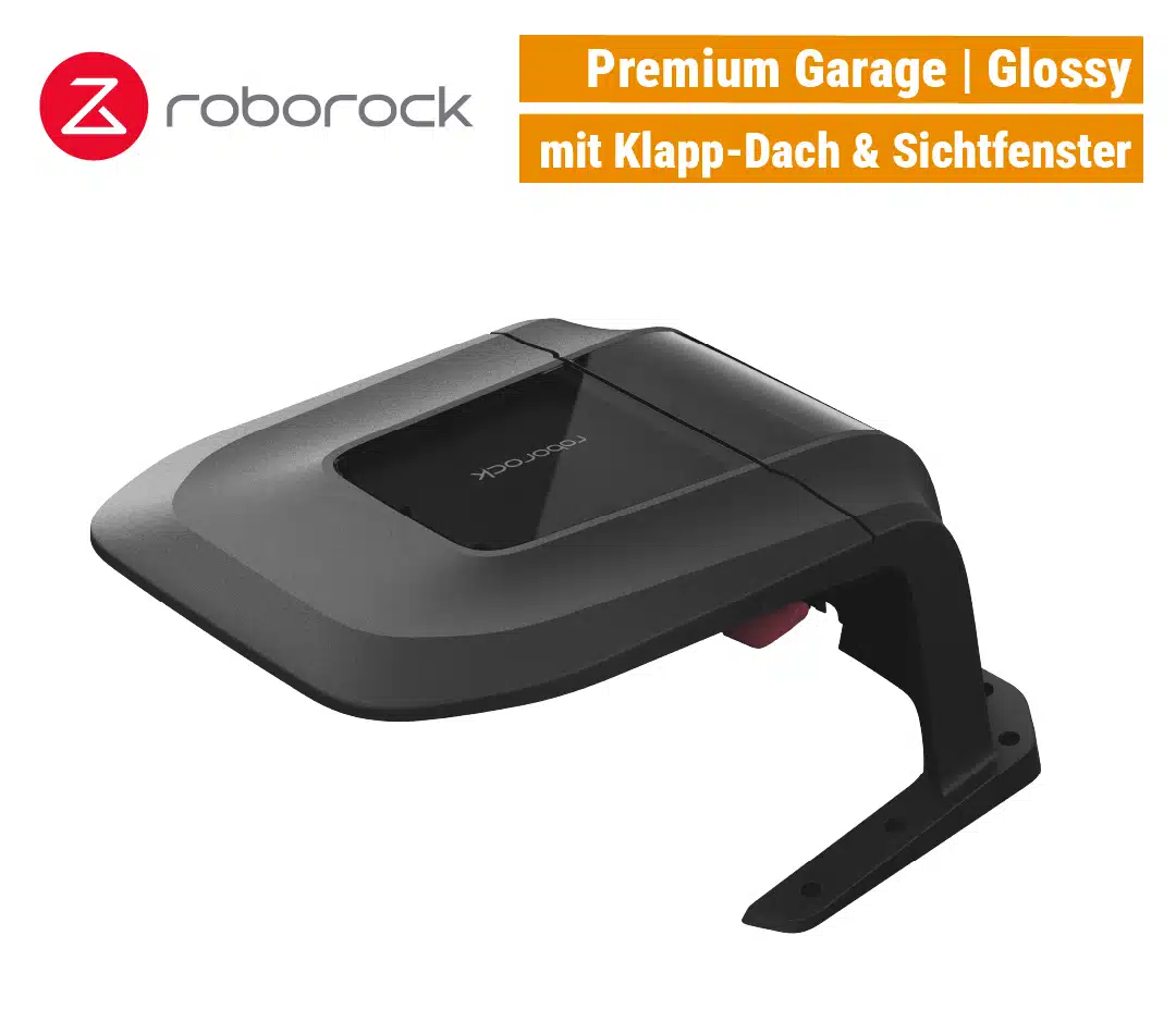 Roborock Garage Premium Glossy vorne RockMow S Z RockNeo Q Mähroboter EU9