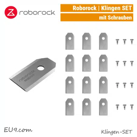 Roborock Klingen Messer SET RockMow S Z RockNeo Q Mähroboter EU9