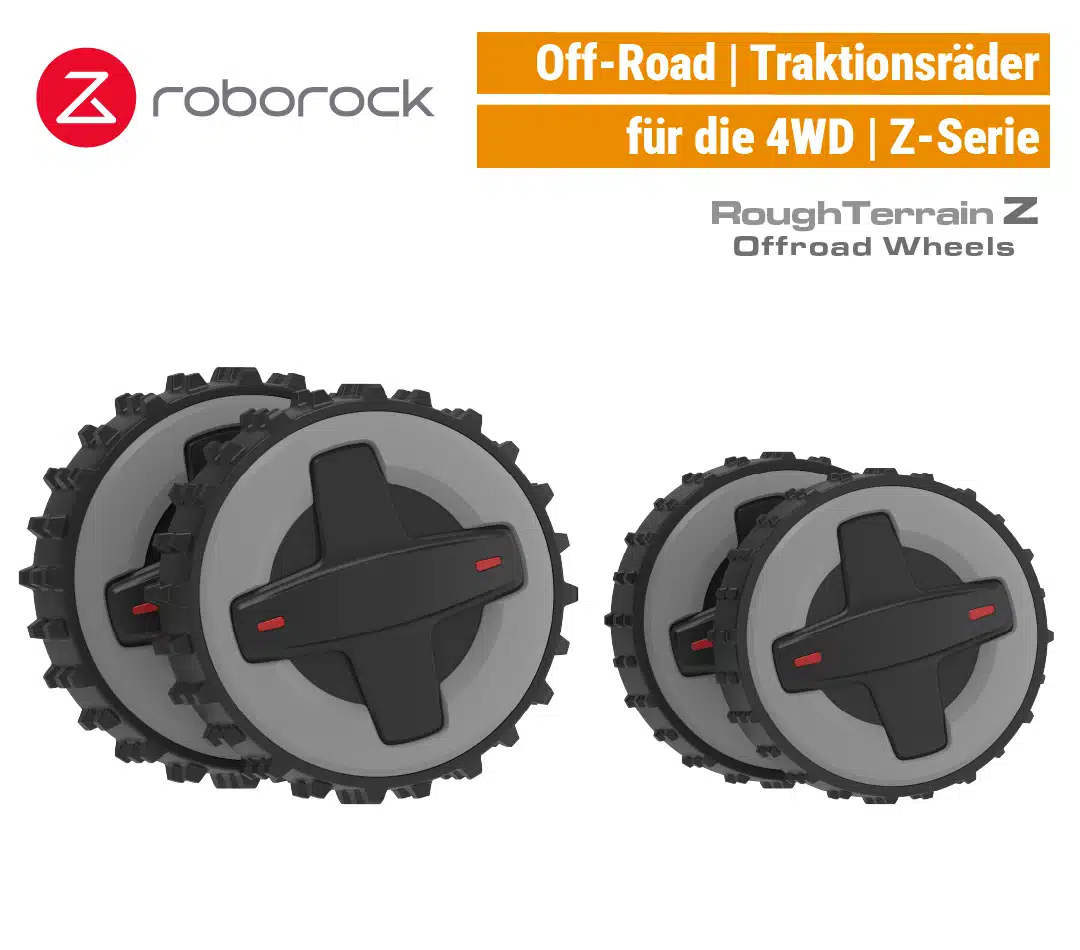 Roborock Off-Road Traktionsräder Z1 Serie Roborock Off-Road Traktionsräder 4WD AWD Rough-Terrain Z RockMow Z1 Serie EU9