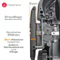 Roborock RockMow PreciEdge Randschnittmotor randnahe Mähen EU9