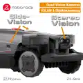 Roborock RockMow Z1 Quad-Vision & Stereo-Vision VSLAM GPS-RTK Mähroboter Rasenroboter EU9