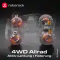 Roborock Z1 4WD AWD Allrad Aktiv-Lenkung Federung Rockmow Z115 Z120 Z130 Z150 EU9