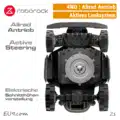 Roborock Z1 Mähdeck Mähwerk Messer Z115 Z120 Z130 Z150 EU9