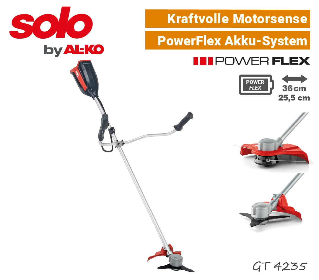 SOLO PowerFlex GT 4235 SOLO PowerFlex GT 4235 Akku-Motorsense Akku-Trimmer ALKO EU9
