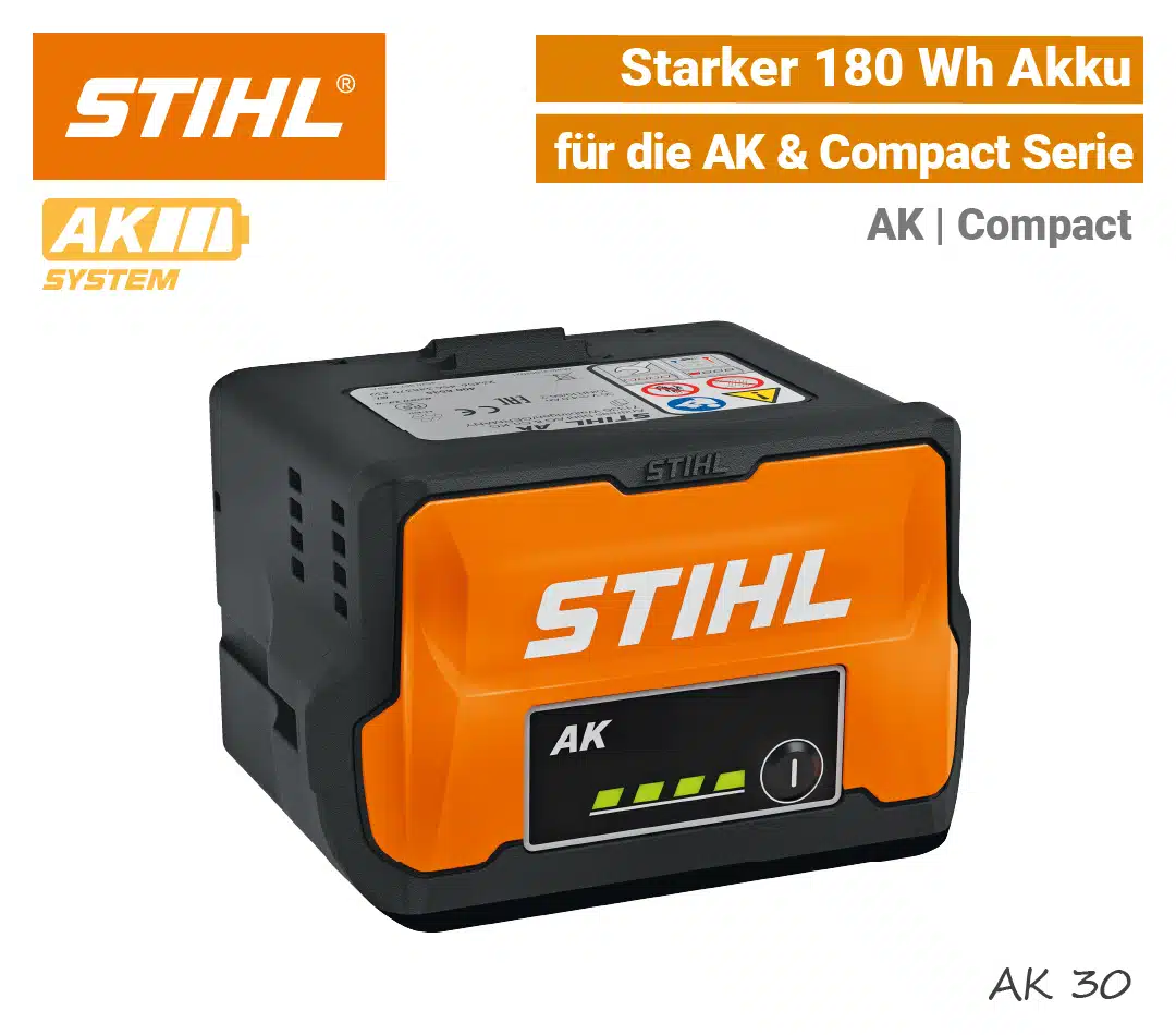 STIHL AK30 Akku STIHL AK-30 Akku Li-Ion AK Compact Battery EU9