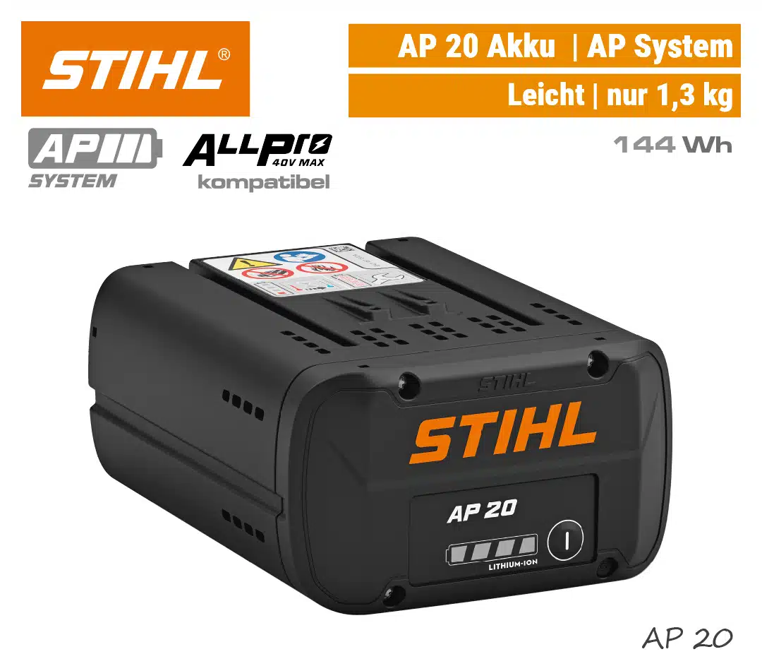 STIHL AP 20 Akku STIHL AP 20 Akku AP-System AP20 ALLPRO EU9