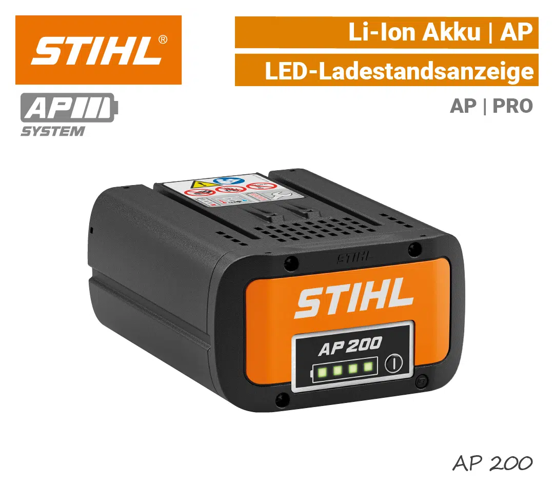 STIHL AP-200 Akku STIHL AP 200 Akku AP PRO Li-Ion EU9