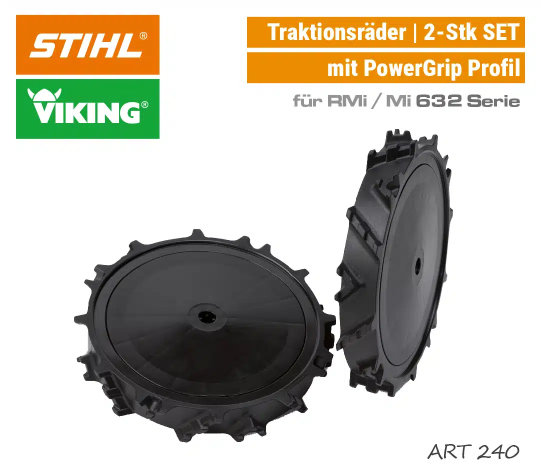 STIHL Viking Traktionsräder RMi632 & Mi632 STIHL Viking ART-240 Traktionsräder RMi 632 Mi 632 Off-Road EU9