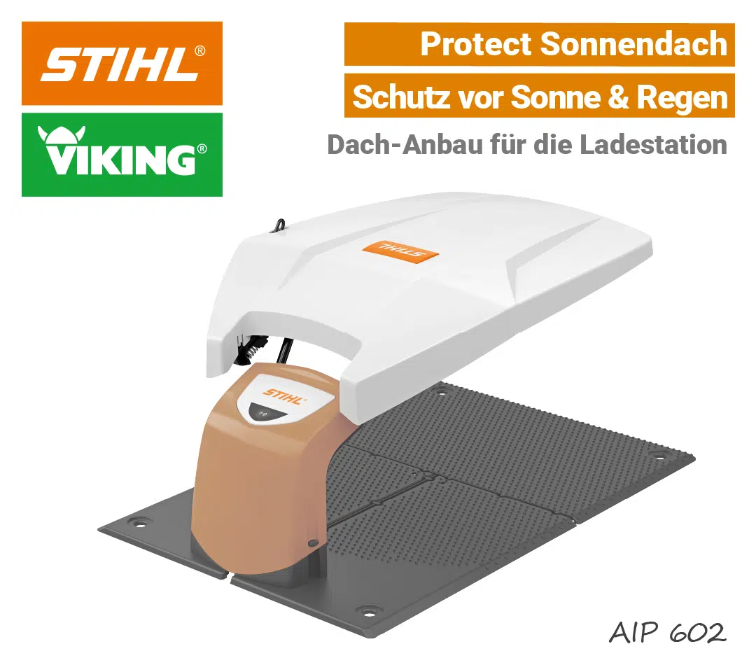 STIHL Viking Protect Sonnendach-Garage STIHL Viking Protect Sonnendach-Garage Dach iProtect AIP-602 EU9