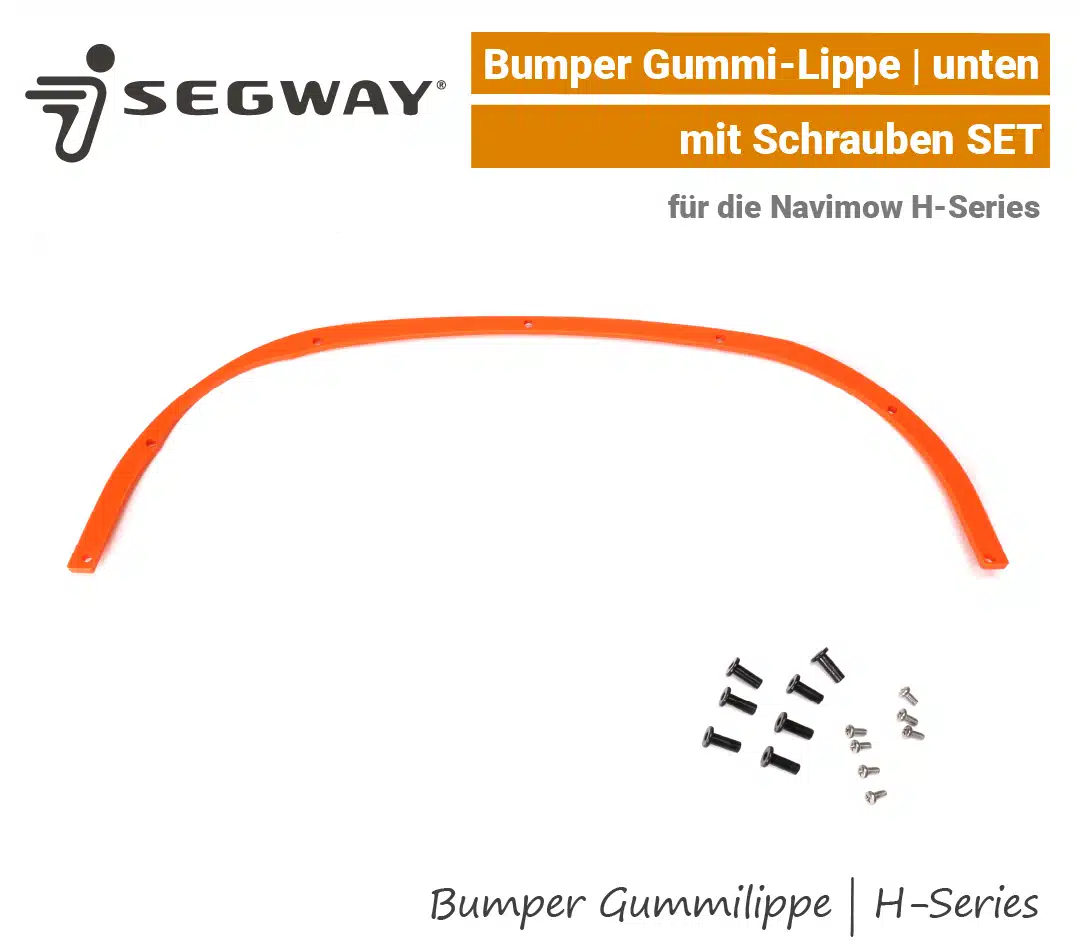 Segway Navimow Stoßfänger Gummilippe unten Segway Navimow Bumper Gummi Lippe unten Stoßfänger H-Series EU9
