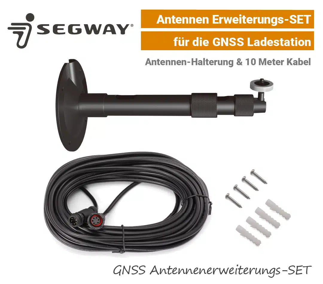 Segway Navimow GNSS Antennen-Erweiterungs-SET Segway Navimow GNSS Antennen-Erweiterungs-SET Halterung Kabel EU9