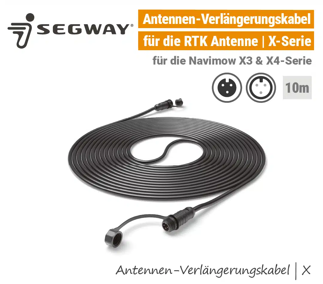 Navimow RTK-Antennen Verlängerungskabel 10m | X3 & X4 Segway Navimow RTK-Antennen Verlängerungskabel X X3 X4 10m EU9