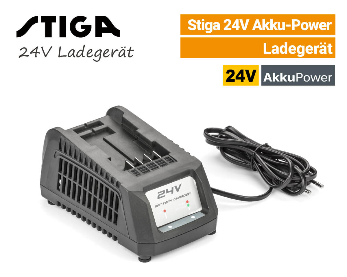 Stiga 24V Ladegerät Stiga 24V Ladegerät 24 Volt EU9