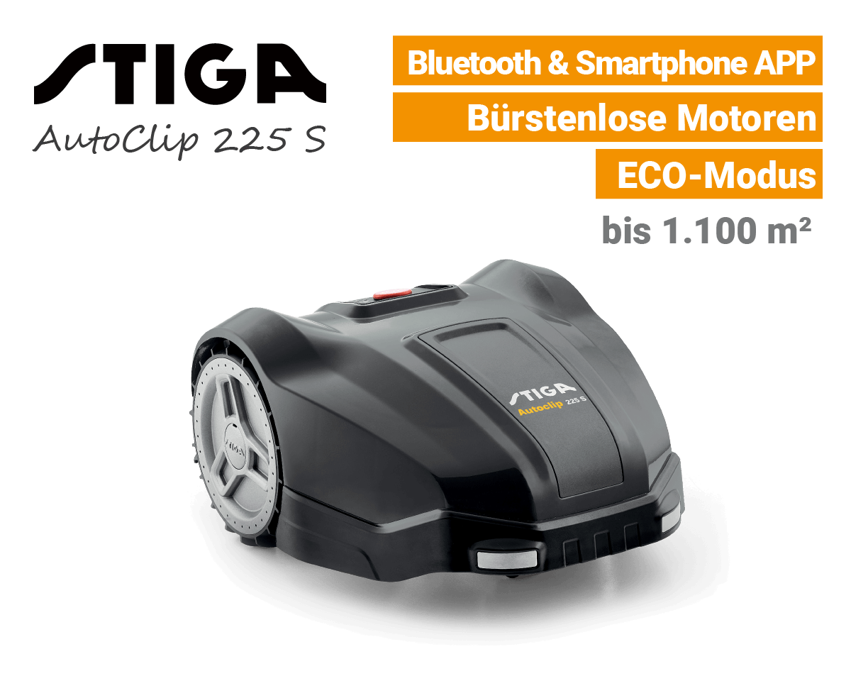 Stiga AutoClip 225 S Rasenroboter EU9 960