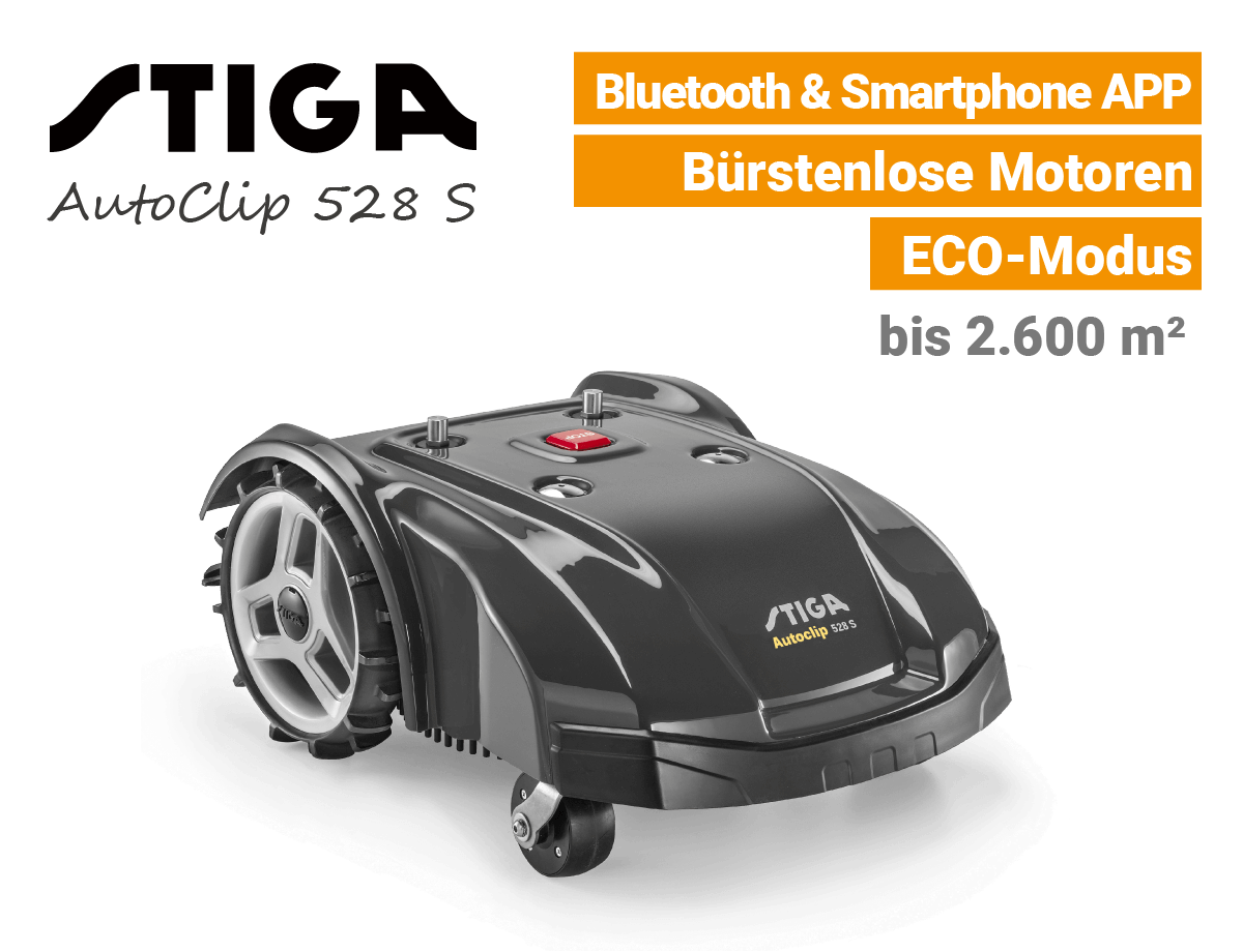 Stiga AutoClip 528 S Rasenroboter Stiga AutoClip 528 S Mähnroboter