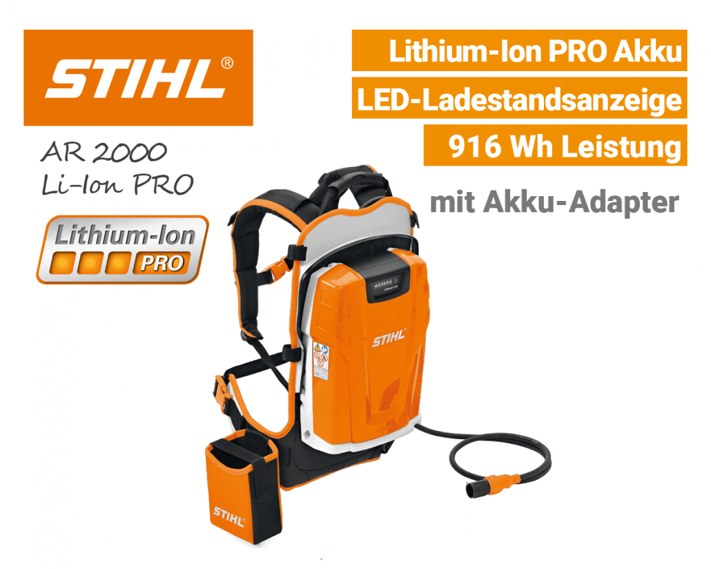 Stihl AR-2000 Akku Li-Ion PRO Stihl AR-2000 Akku Lithium-Ion PRO EU9