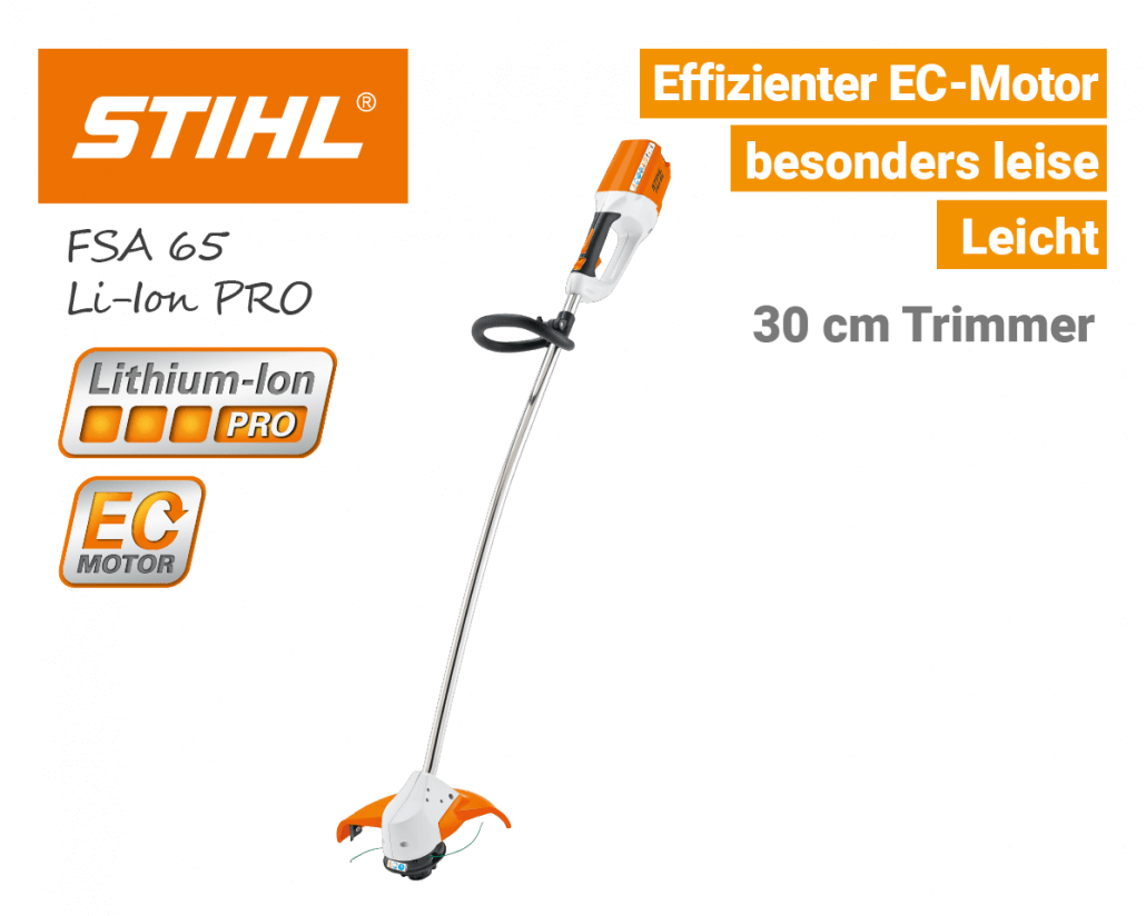 Stihl FSA 65 Akku-Trimmer Lithium-Ion PRO Stihl FSA 65 Akku-Trimmer Li-Ion PRO - EU9