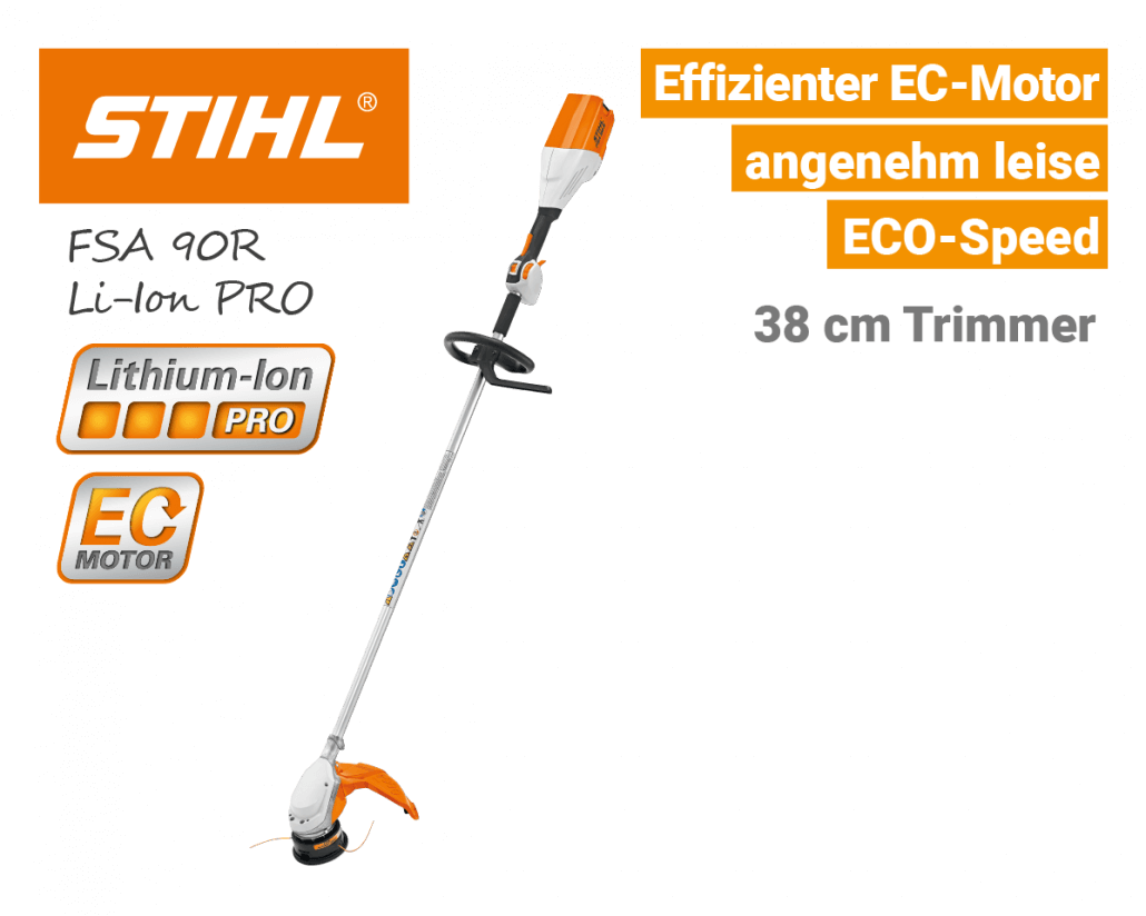 Stihl FSA 90R Akku-Motorsense-Trimmer Lithium-Ion PRO Stihl FSA 90R Akku-Motorsense Li-Ion PRO- EU9