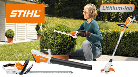 Stihl Lithium Akku-Gartengeräte EU9 Stihl Lithium Akku-Gartengeräte EU9