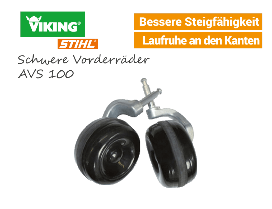 Viking schwere Vorderräder AVS-100 Mi 632 P iMow 6909-007-1006 EU9 Viking schwere Vorderräder AVS-100 6909-007-1006